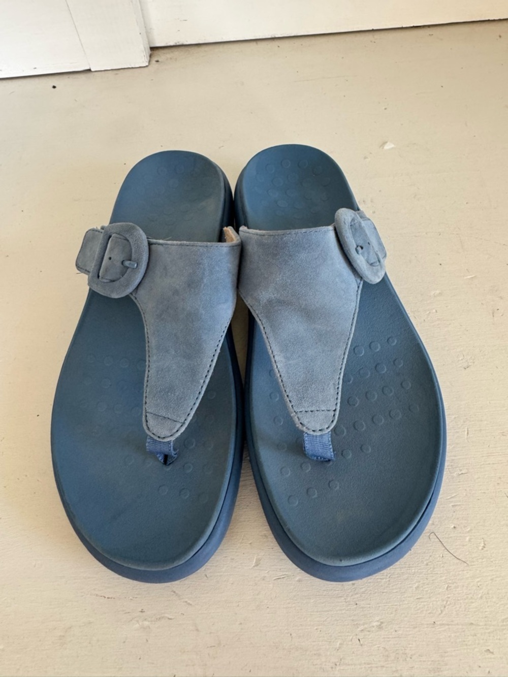 Vionic Activate Rx blue buckle sandals size 7 - Picture 3 of 6